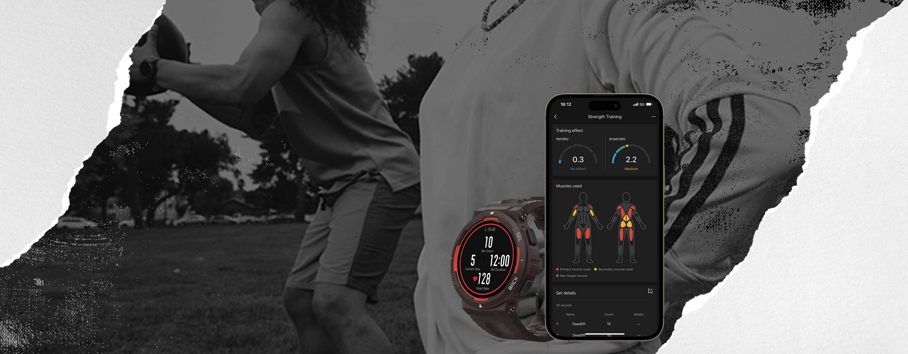 Amazfit Active Edge Gris - Montre Connectée